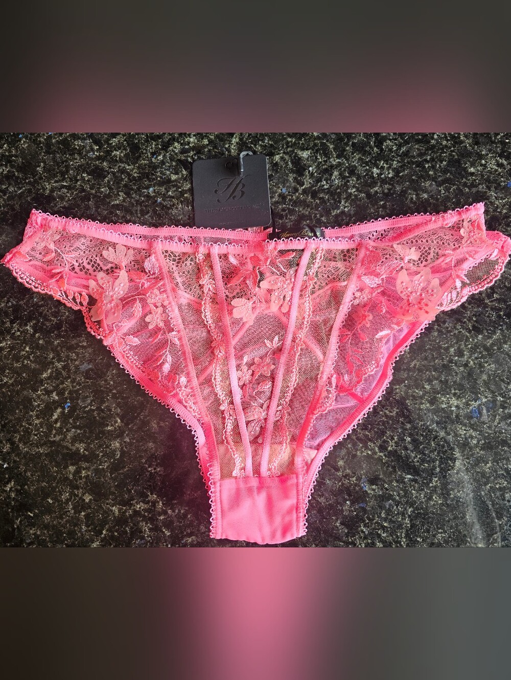 Honey Birdette Sabrina Brief Candy Pink